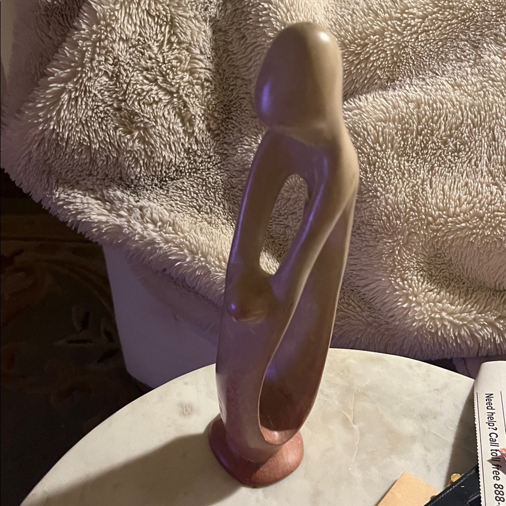 African stone sculpture decor